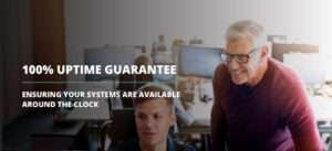 100% Uptime Guarantee sales assets